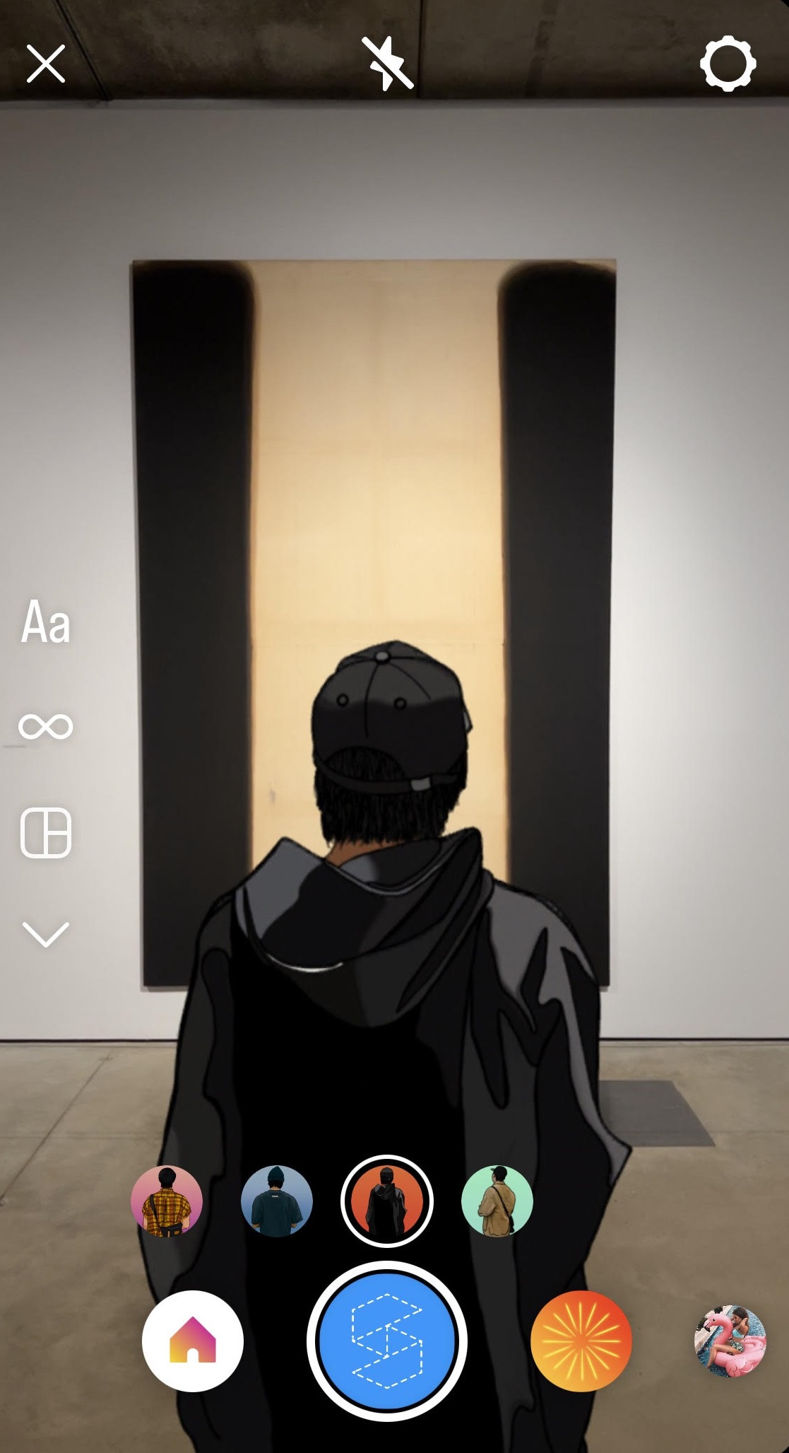 Art with RM Instagram filter